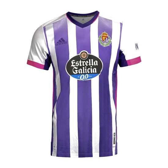 Tailandia Camiseta Real Valladolid Primera equipo 2020-21 Blanco Purpura